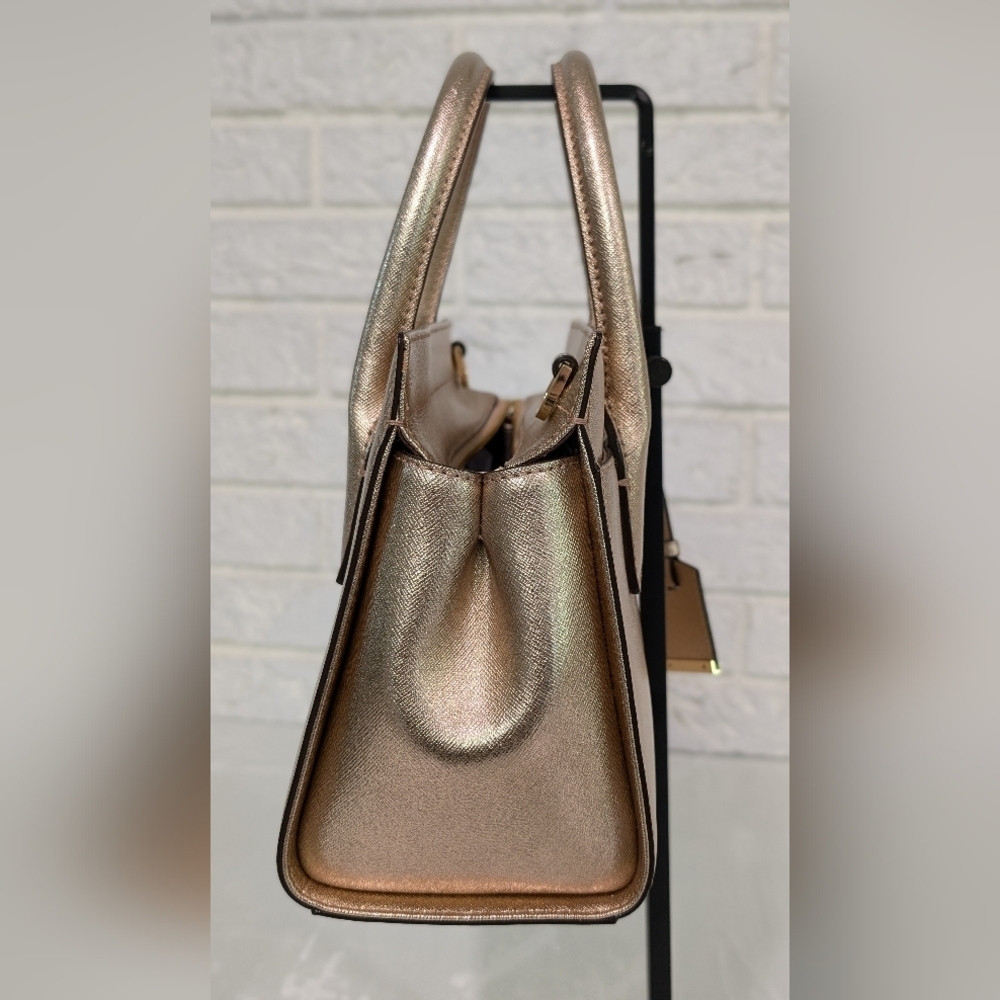 NWT Set Kate Spade Cameron Street Mini Candace Bag & Stacy Wallet Rose Gold NEW - Picture 6 of 16